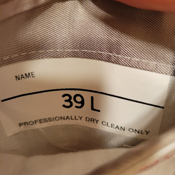 1950s-style 2-piece pin stripe atomic fleck wool suit - Picture 6 of 9